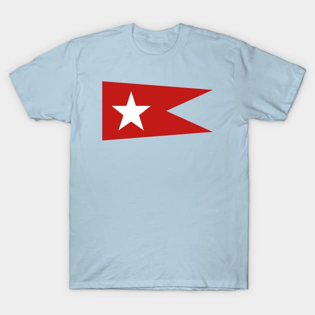 White Star Line Pennant T-Shirt by Lyvershop